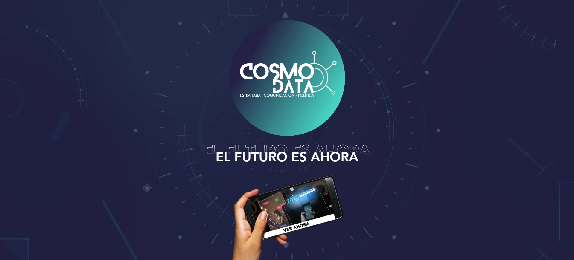 COSMODATA — Corporate site for firm specialized in Big Data, social listening and political strategy