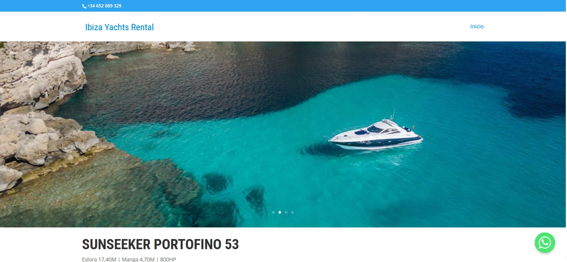 Ibiza Yachts Rental — Luxury yacht and boat rental website in Ibiza, Spain